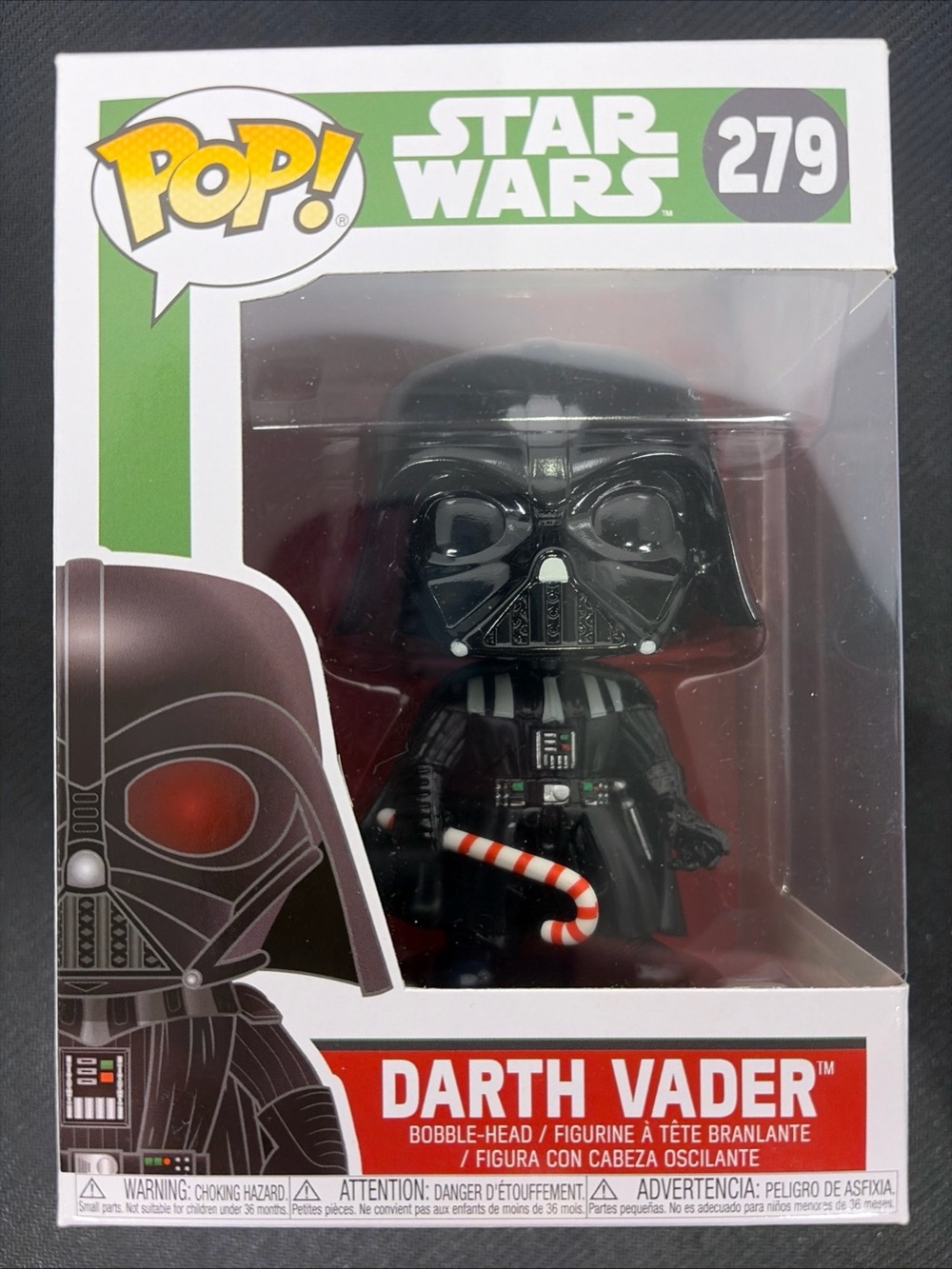 Funko Pop! Star Wars Darth Vader with Candy Cane #279 Vinyl Figure